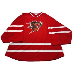 Athletic Knit California Rebels Hockey Goalie Jersey #72 Size 4XL Red White